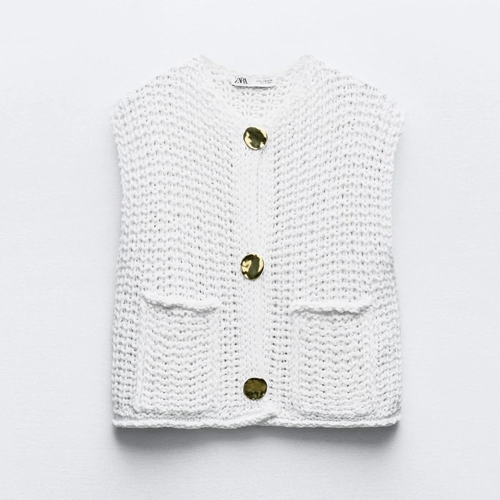 Zara chunky knit top